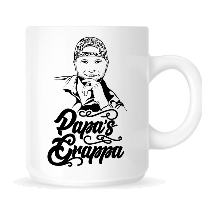 15 oz Mug — Papa's Portrait — Papa's Grappa merchandise