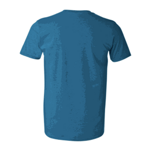 Honey Grappa Unisex Tee, Antique Sapphire, back