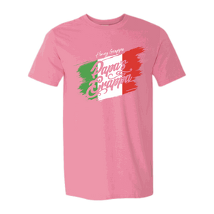 Honey Grappa Unisex Tee, Azalea, front