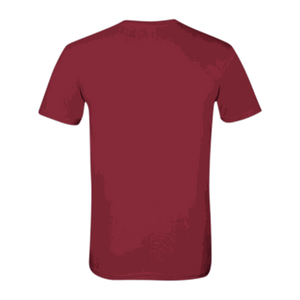 Honey Grappa Unisex Tee, Cardinal Red, back