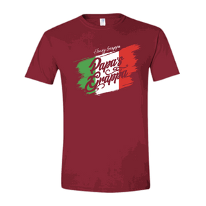 Honey Grappa Unisex Tee, Cardinal Red, front