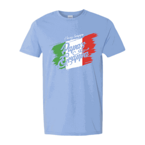 Honey Grappa Unisex Tee, Carolina Blue, front