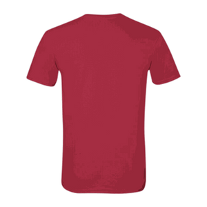 Honey Grappa Unisex Tee, Cherry Red, back