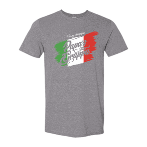 Honey Grappa Unisex Tee, Graphite Heather, front