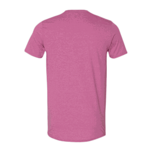Honey Grappa Unisex Tee, Heather Berry, back