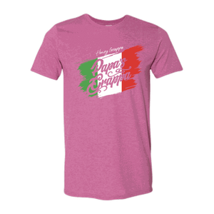 Honey Grappa Unisex Tee, Heather Berry, front