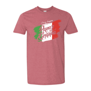 Honey Grappa Unisex Tee, Heather Cardinal Red, front