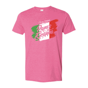 Honey Grappa Unisex Tee, Heather Heliconia, front