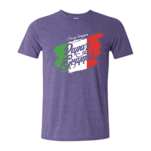 Honey Grappa Unisex Tee, Heather Purple, front