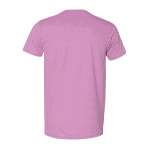 Honey Grappa Unisex Tee, Heather Radiant Orchid, back
