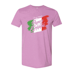 Honey Grappa Unisex Tee, Heather Radiant Orchid, front