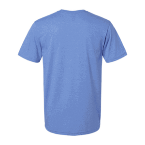 Honey Grappa Unisex Tee, Heather Royal, back