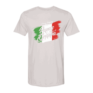 Honey Grappa Unisex Tee, Ice Grey, front