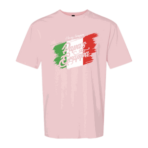Honey Grappa Unisex Tee, Light Pink, front