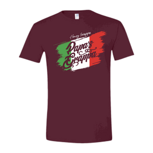 Honey Grappa Unisex Tee, Maroon, front