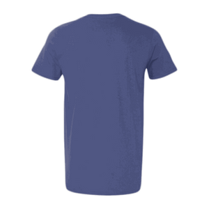 Honey Grappa Unisex Tee, Metro Blue, back