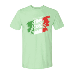 Honey Grappa Unisex Tee, Mint Green, front