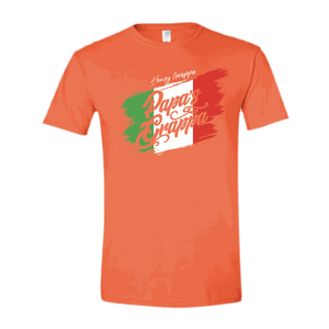 Honey Grappa Unisex Tee, Orange, front