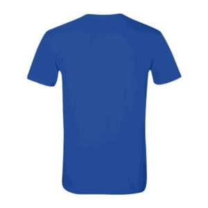 Honey Grappa Unisex Tee, Royal, back