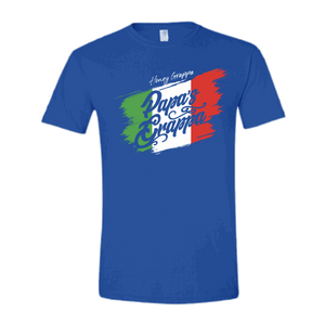 Honey Grappa Unisex Tee, Royal, front