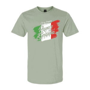 Honey Grappa Unisex Tee, Sage, front