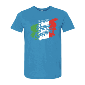 Honey Grappa Unisex Tee, Sapphire, front