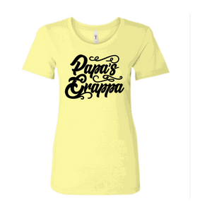 Ideal Ladies Tee, Banana Cream, front