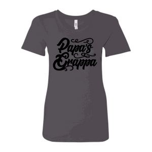 Ideal Ladies Tee, Dark Gray, front