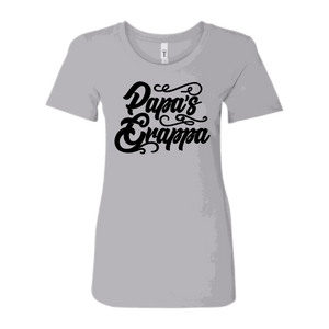 Ideal Ladies Tee, Heather Gray, front