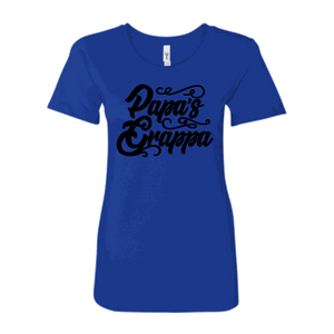 Ideal Ladies Tee, Royal, front