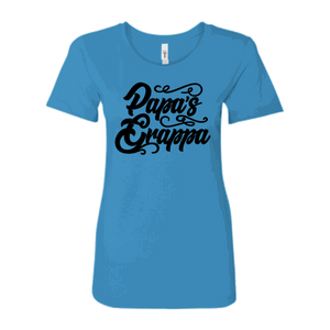 Ideal Ladies Tee, Turquoise, front
