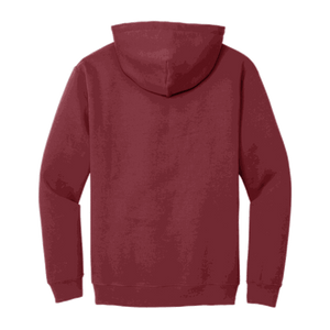 Papa's Grappa Hoodie, Cardinal Red, back