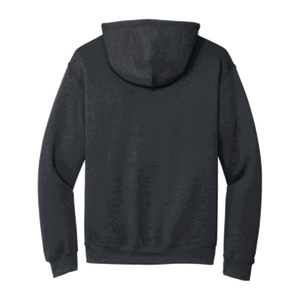 Papa's Grappa Hoodie, Dark Heather, back