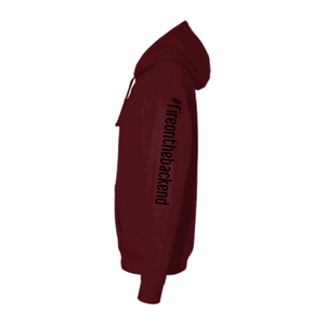 Papa's Grappa Hoodie, Garnet, sleeve