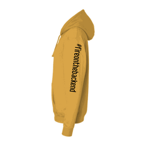 Papa's Grappa Hoodie, Gold, sleeve