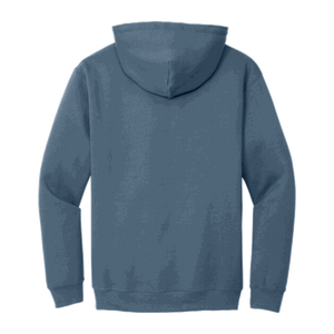 Papa's Grappa Hoodie, Indigo Blue, back