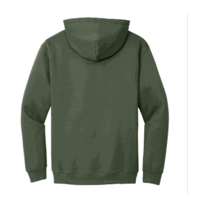 Papa's Grappa Hoodie, Military Green, back