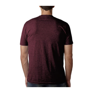 Papa's Tee, Maroon, back