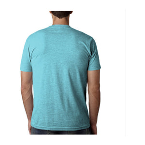 Papa's Tee, Tahiti Blue, back