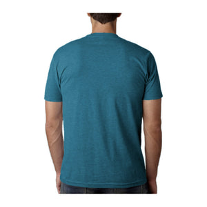 Papa's Tee, Teal, back