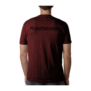 Papa's Portrait Tee, Cardinal, back