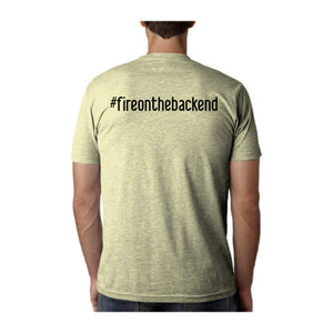 Papa's Portrait Tee, Cream, back