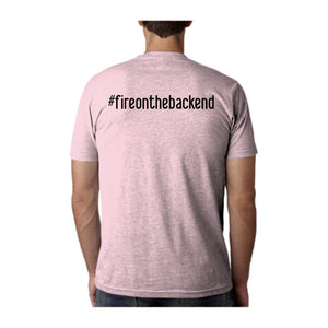 Papa's Portrait Tee, Light Pink, back