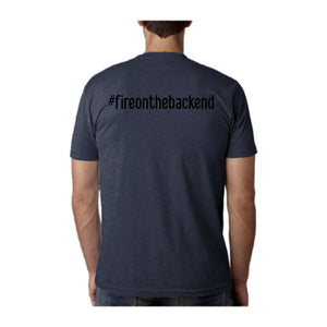 Papa's Portrait Tee, Midnight Navy, back