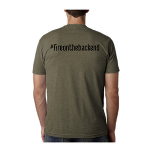 Papa's Portrait Tee, Military Green, back