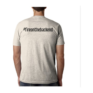 Papa's Portrait Tee, Natural, back