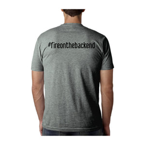 Papa's Portrait Tee, Warm Gray, back