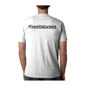 Papa's Portrait Tee, White, back